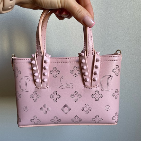 Christian Louboutin Cabata Pink Mini - Picture 3 of 14